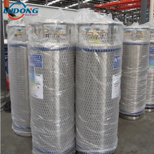 175L 195L 210L 500L Cryogenic Welded Insulated Dewar Cylinder for Liquid Oxygen/Nitrogen/Argon/CO2 Gas