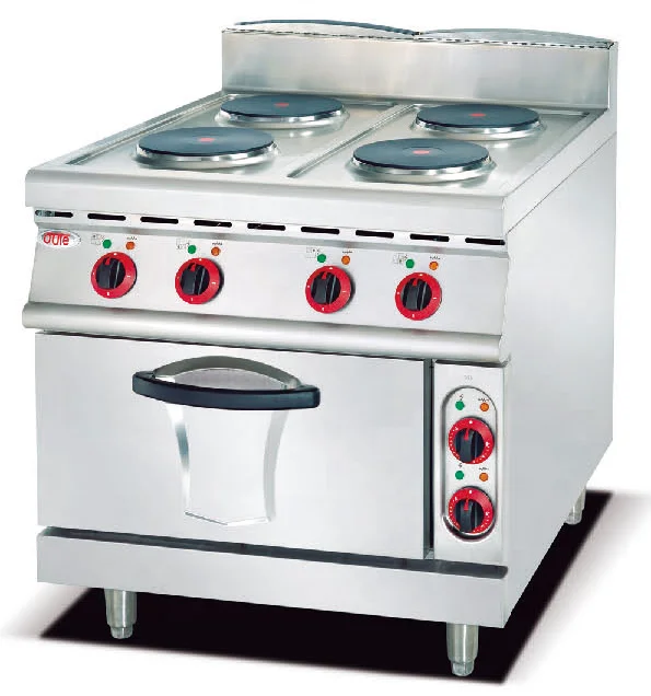 Электрическая кухонная плита с 4-нагревательная плита термо-микроволновая печь