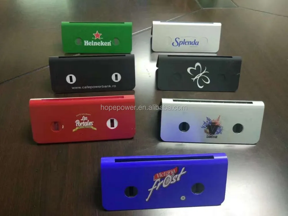 most popular power bank 2021 mas vendido 4 usb trending products restaurant menu power bank charger power bank ad holder ce RoHS