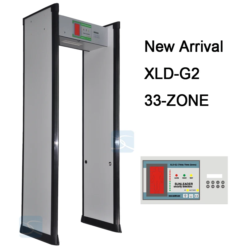 18 ZONES Security Archway Door Frame Walk Through Metal Detector gate XLD-E3