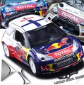 New origin 1 26 Citroen C4 DS3 WRC car model Racing kids toy pull back sound