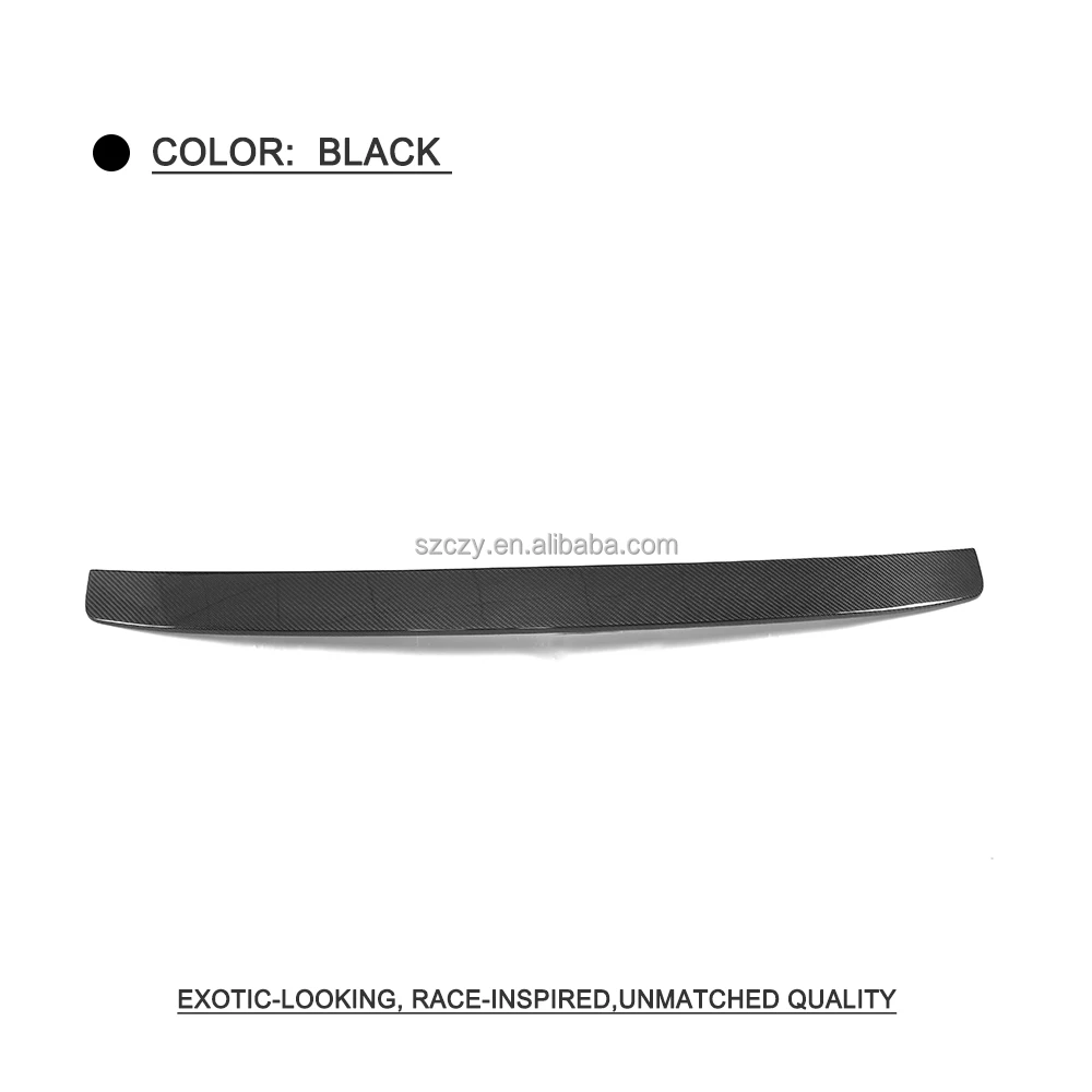 W205 C63 C43 Carbon Fiber Roof Window Spoiler for Mercedes Ben z W205 AMG Coupe 2-Door 15-17