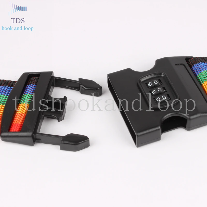 hot sale adjustable luggage strap with safe lock