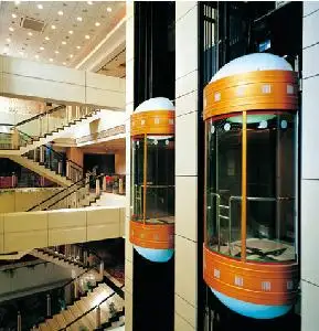 
Top quality Round glass Cabin Panoramic elevator 