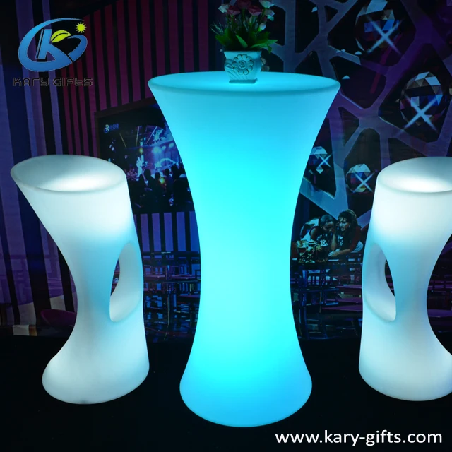 Led Pillar Table Light Disco Hall Event Wedding Hall Decorations