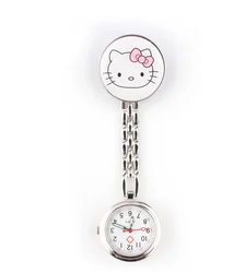 2019 Latest Popular High Quality Cute Cartoon Pocket Watch Stainless Steel Band Nurse Watch