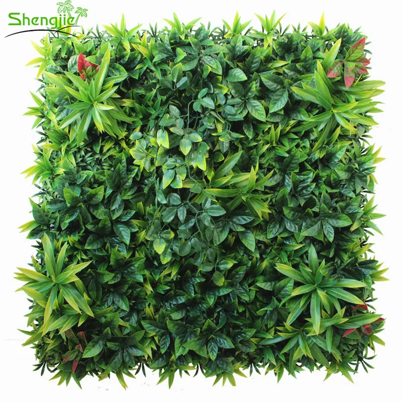 New design officer indoor artificial vertical grass wall hedge panel