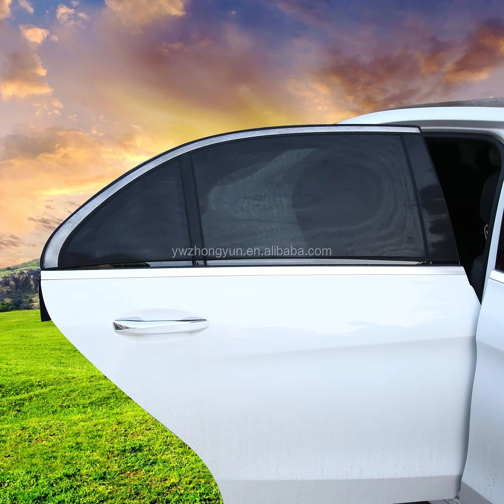 
Rear Door Window Cover Retractable Car Sunshade Curtain 