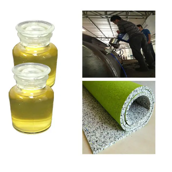Fireproof Eco-friendly Polyurethane Expanding Foam PU Resin For Rebond Foam