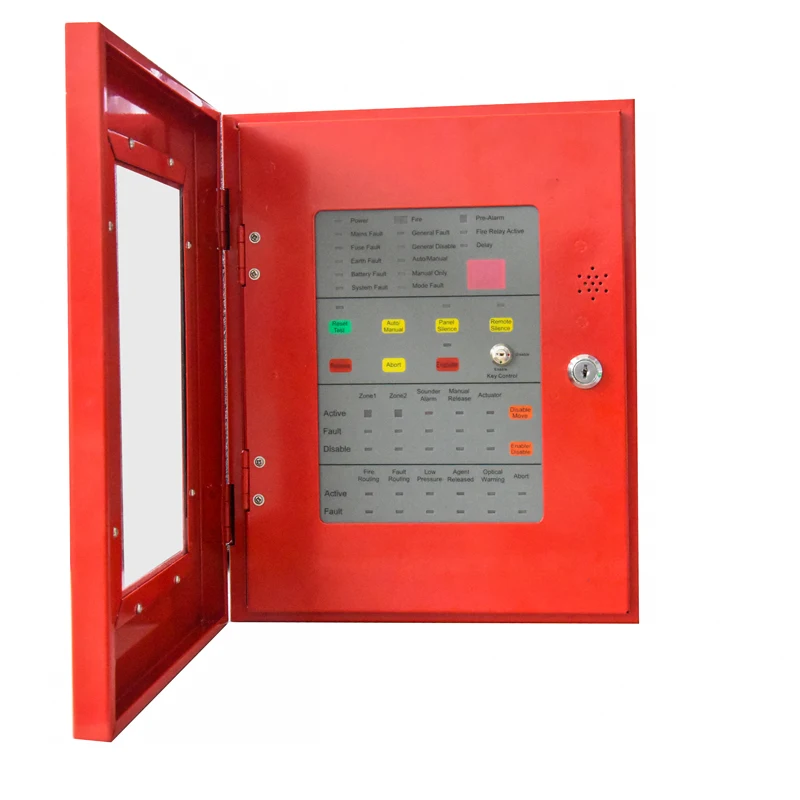 Conventional FM200 fire extinguisher control panel automatic gas control panel