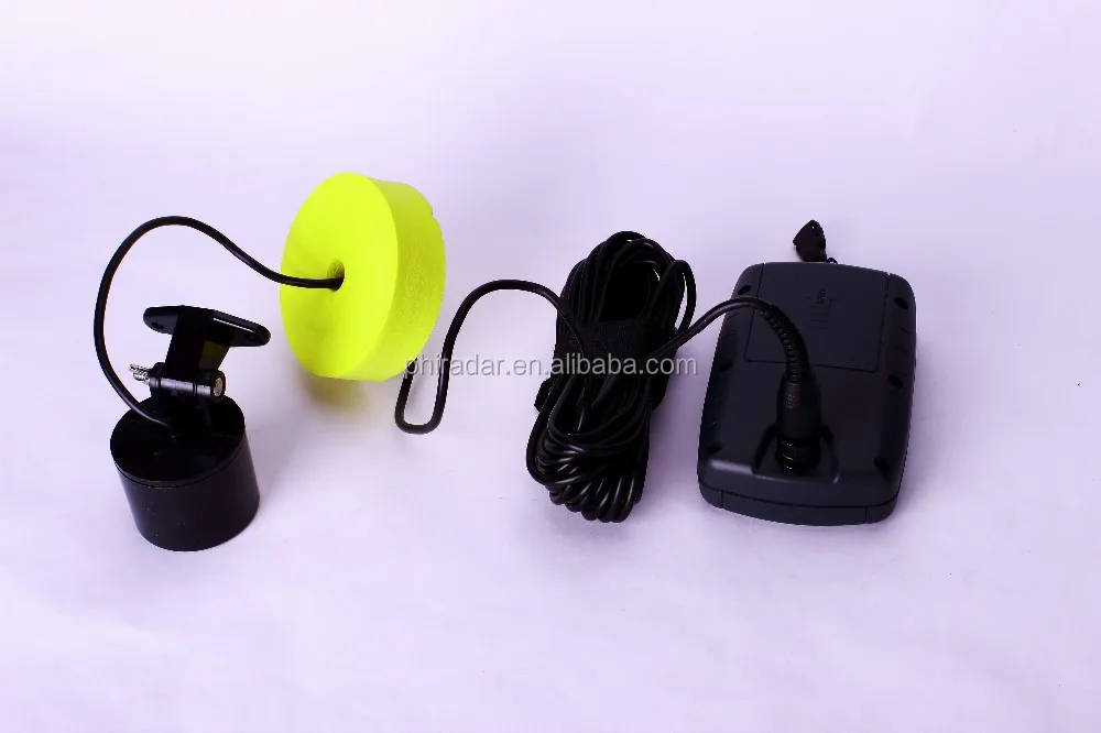 Phiradar 2.4' Portable Sonar Fish Finder with Mountable and Float-able sonar sensor