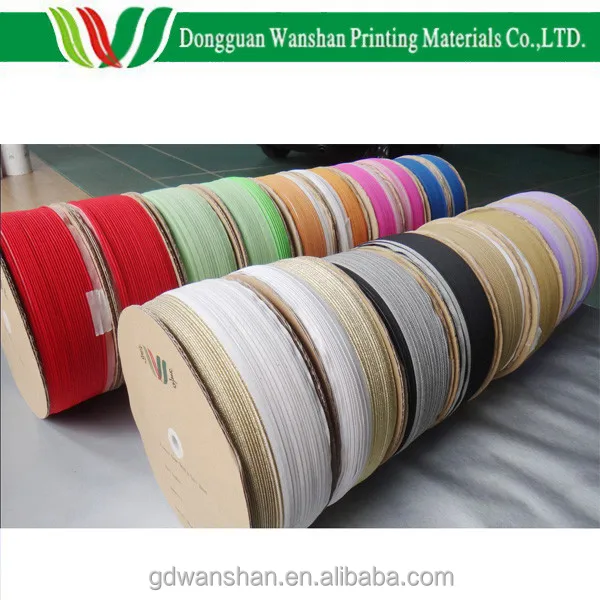 Hardcover book binding knitted tape,cloth headband for photo album