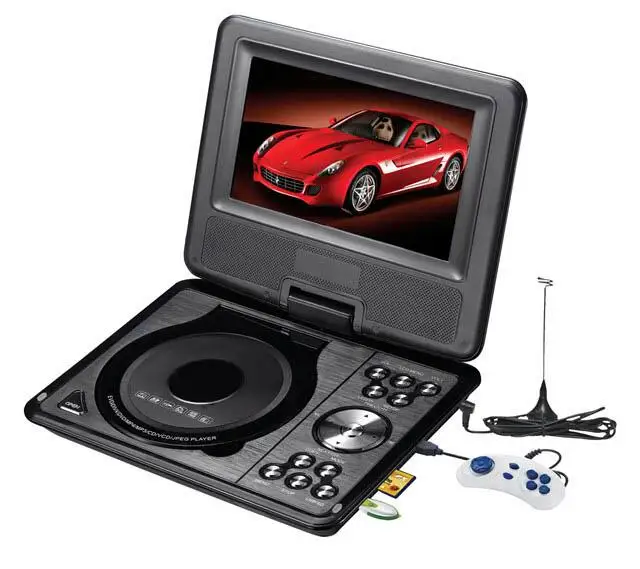  Портативный домашний DVD 7 дюймов 9 10 детский подарок dvd-плеер с EVD VCD CD USB SD