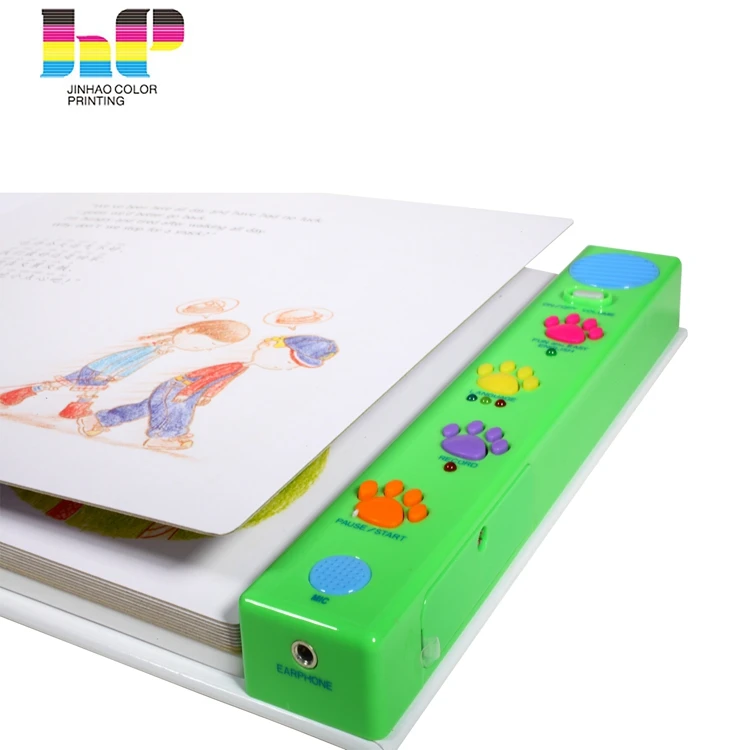 Children Learn Sound Books with Music Model Button for Kids Offset Printing Quality Eco-friendly Paper Offset Paper Hard Cover