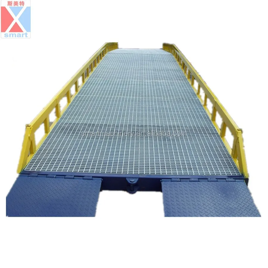 Folding Steel Yard Hydraulic Mobile Dock Wheelchair Car Truck Forklift Motorcycle Vehicle Container Loading Ramp