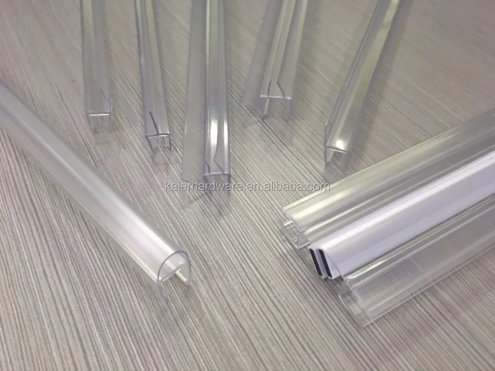 Good quality rubber seal strip for glass shower door