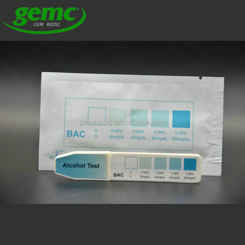 Один шаг вытирания слюней младенцев быстрого одноразового использования и одноразовые alcoscreen алкоголя слюны тест-наборы