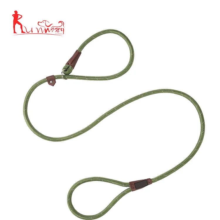 6 ft mountain climbing rope dog leash dog slip lead