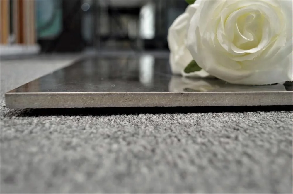 600x600MM non slip cafe color marble look glazed polished hotel floor porcelain tile