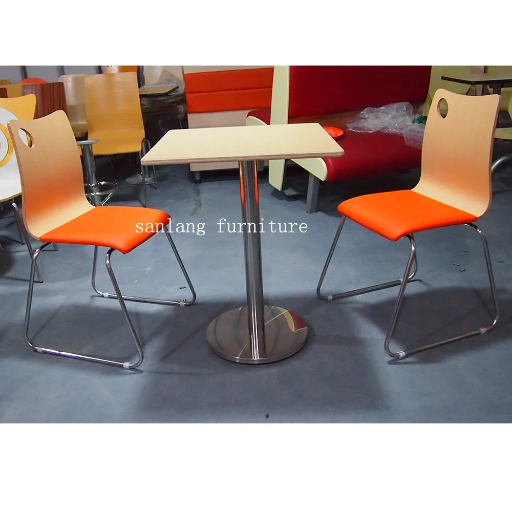 space saving home furniture leather dinning chair with leather cover