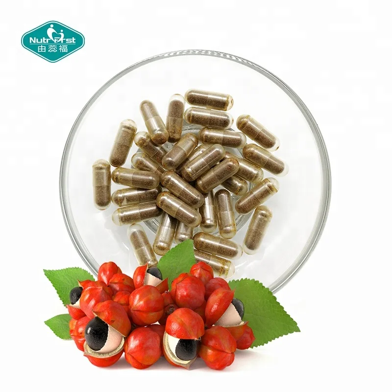 Nutrifirst Beauty Product Weight Loss Aid Supplement Fat Burning Vegan Guarana Extract Capsules with Bespoke Package