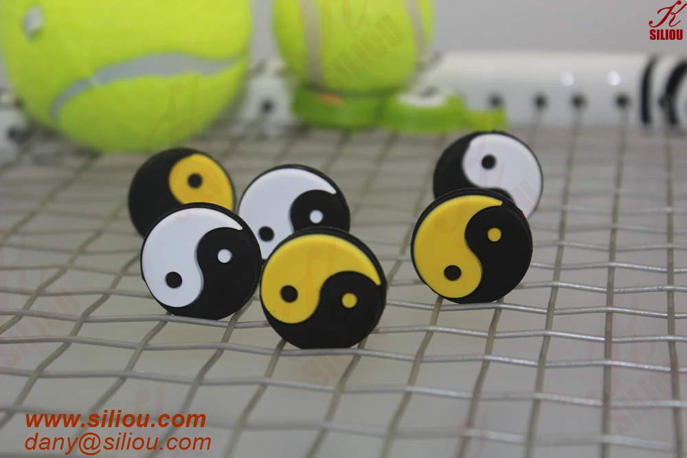 championship silicone tennis racket vibration dampener wholesale cheap promotion vibration absorber