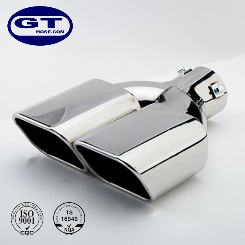 
Quality Assurance Professional Sport Double Exhaust Tail Throat Pipe 