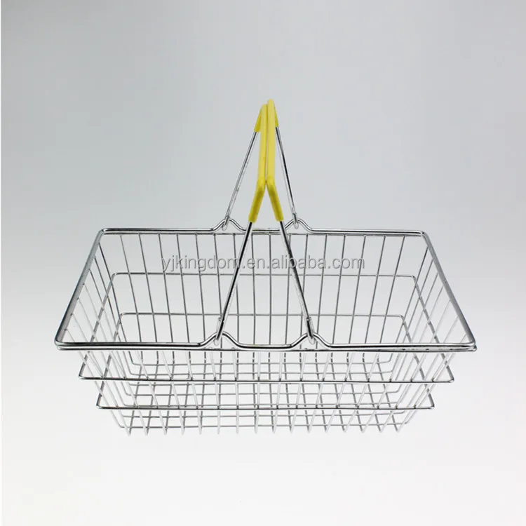 oem 547-64B 2019 hot sale wire mesh mini cosmetic shopping basket for supermarket