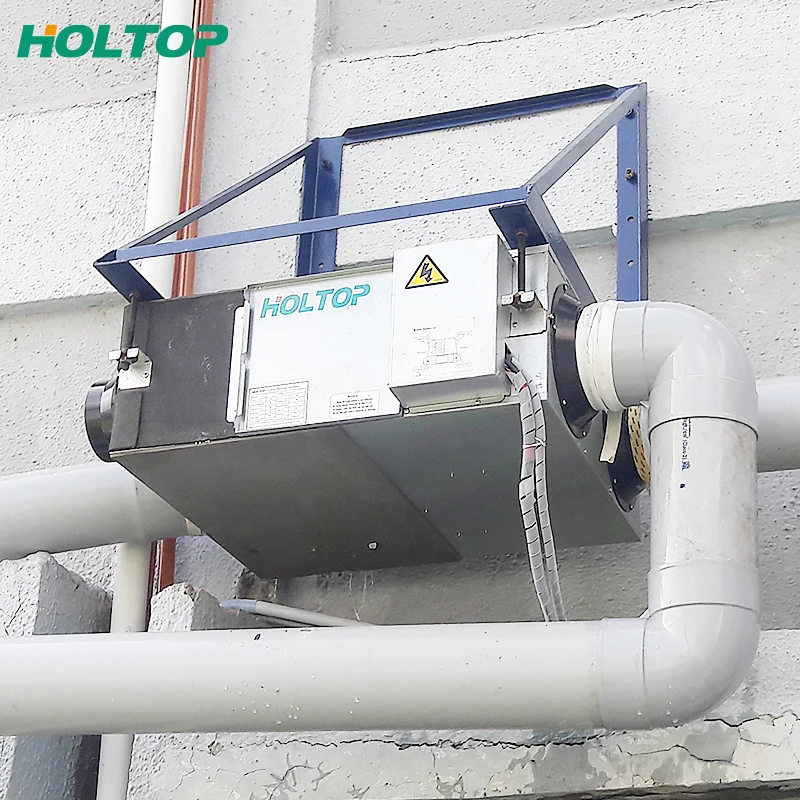 Auto defrosting energy recuperace recuperator