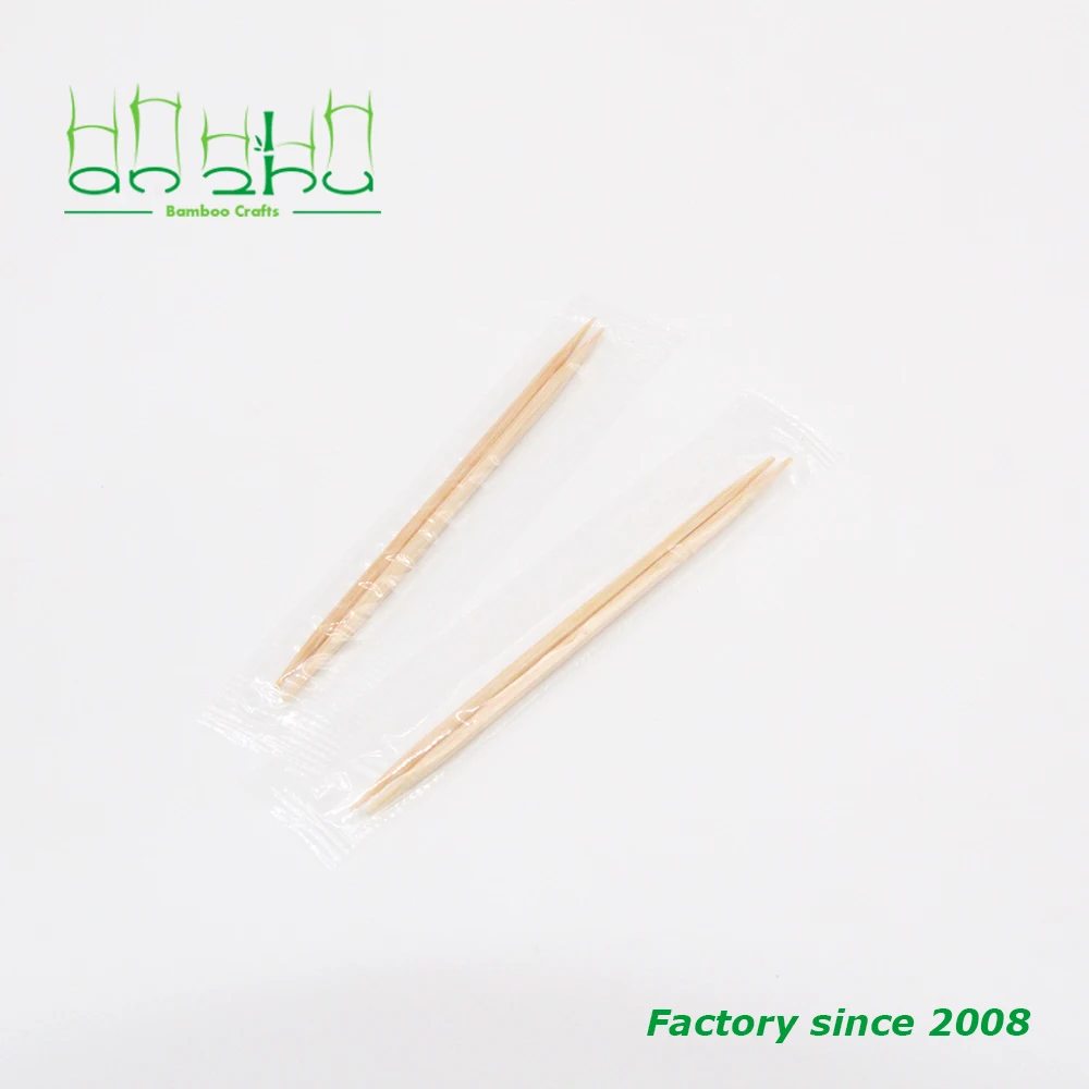 Плоские бамбуковые зубочистки 65*2,0 мм