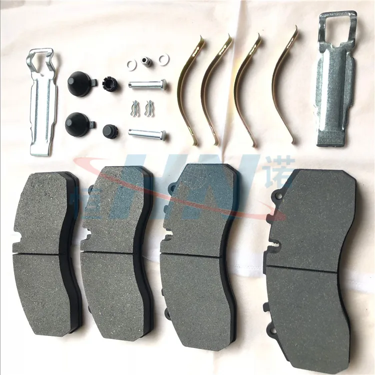 China supplier durable long life truck brake pad for yutong bus spare parts for european trucks  29087