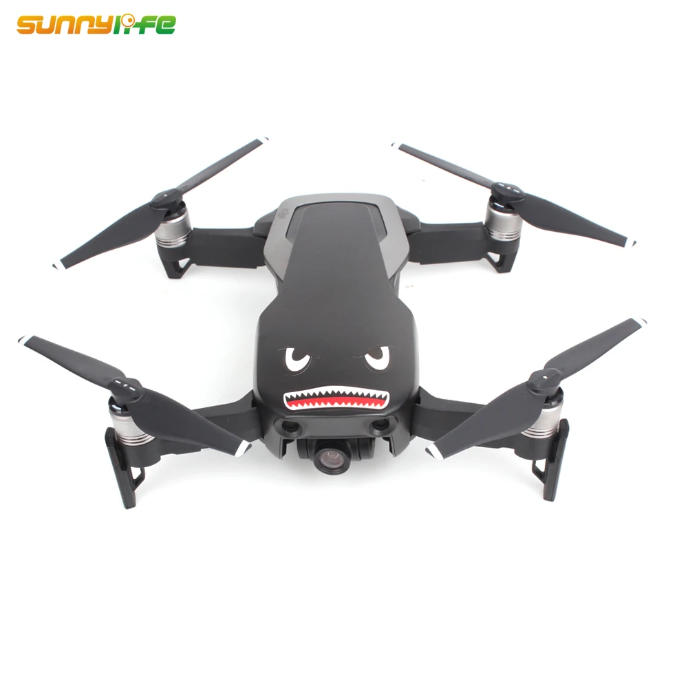 3M Film Shark Facial Expression Stickers Smartphone Decals For MAVIC MINI PRO Spark MAVIC AIR 2