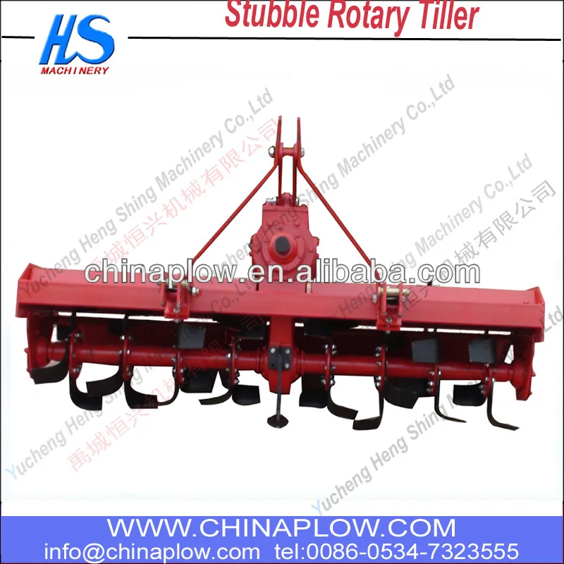 stubble tractor 3-point rotary cultivator