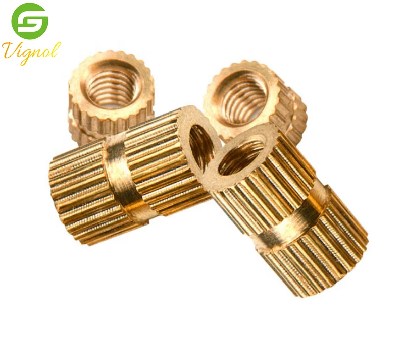 Trending hot products brass female threaded insert m4 steel thread insert