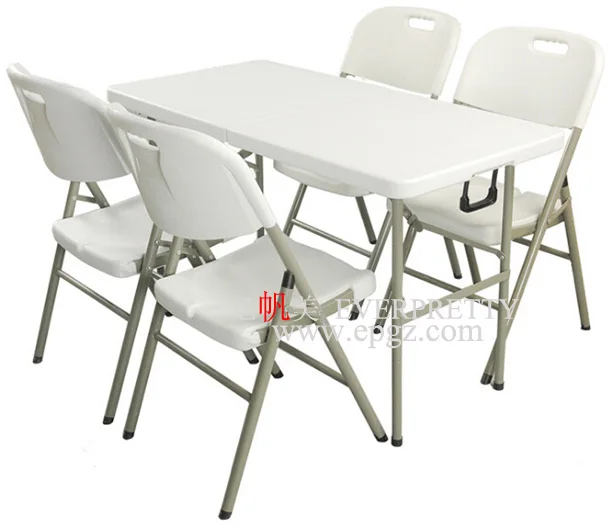 Modern Classroom Furniture Foldable Single Study Desk & Chair Strong Plastic Student Desk with Chair