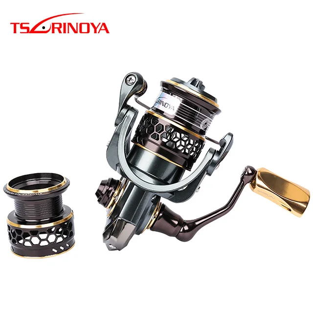 TSURINOYA Jaguar 1000 Double Spool 9+1 Stainless Steel Bearing Spinning Reel Saltwater