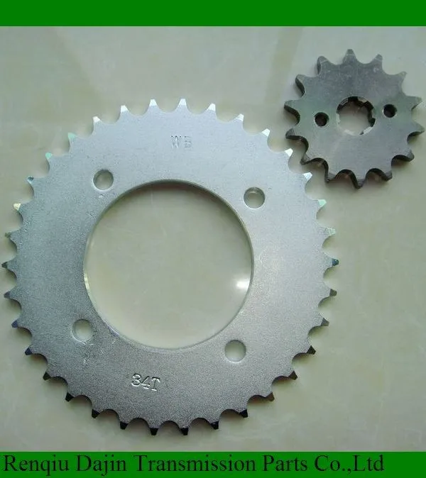 
Dajin 1045 motorcycle sprockets kits of shineray parts/parts for motorcycle shineray 