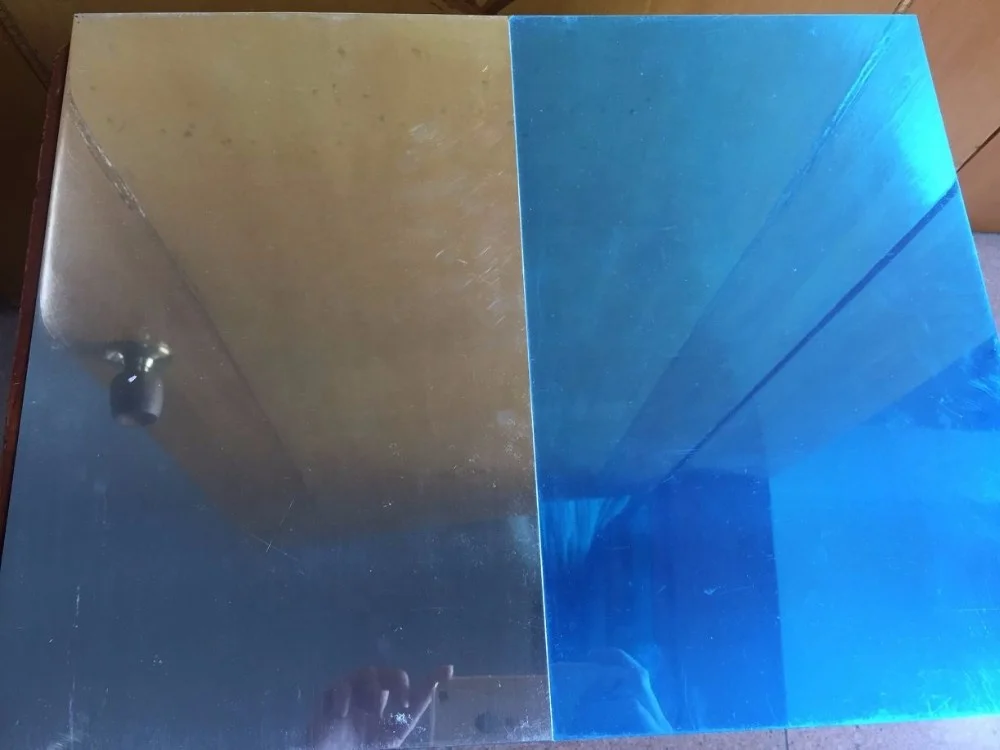  Зеркальная отделка сплав металла анодированный алюминиевый лист 1050 1060