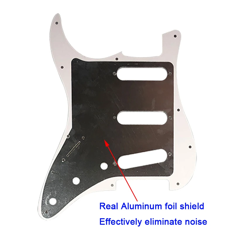 Pleroo sss pickguard pickguard sss guitar pickguard factory For FD Stratocaster Standard st sss guitar