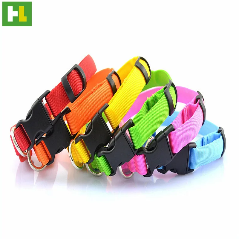 Оптовая продажа из Китая персонализированные нейлоновая светодио дный LED pet