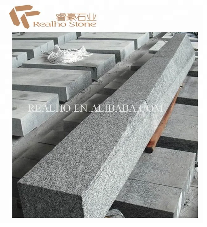 
Grey Curve Granite Kerbstone 