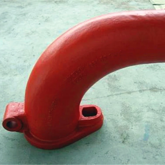 Concrete pump Twin wall elbow DN100 DN125 pipe bend hinged elbow for concrete pump quality supplier hebei the earth