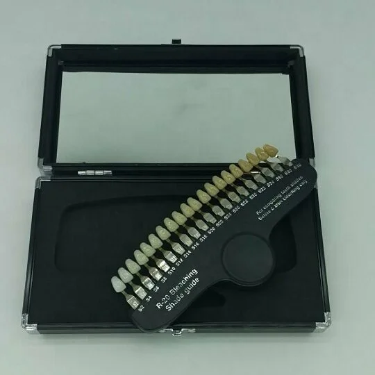 
3D Teeth whitening shade guide 20 colors . 