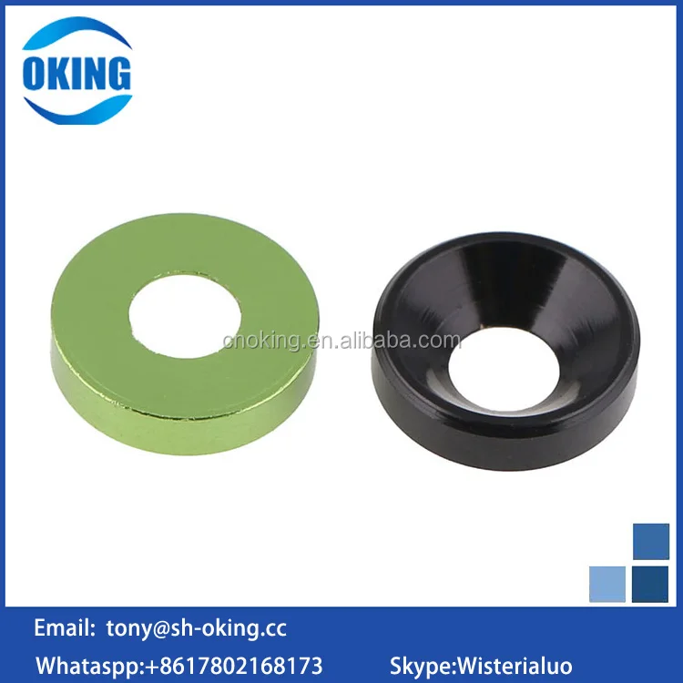 New design colored metal flat washers