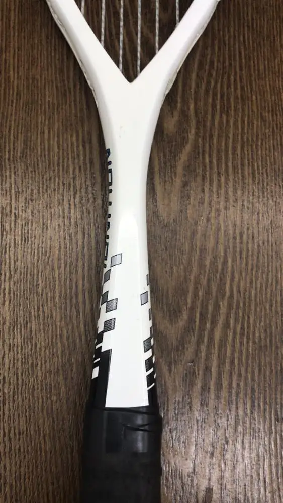 Wholesale custom high quality graphite/carbon fiber one-piece brand training squash racket/racquet