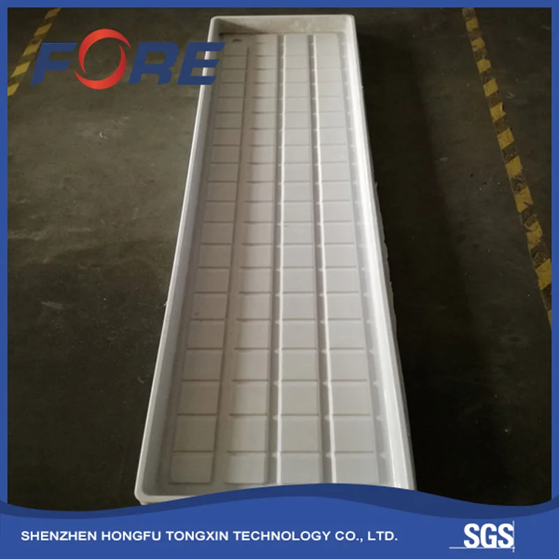 Black White ABS Plastic 2x2 3x3 4x4 Hydro Fodder Flood and Drain Table Suppliers