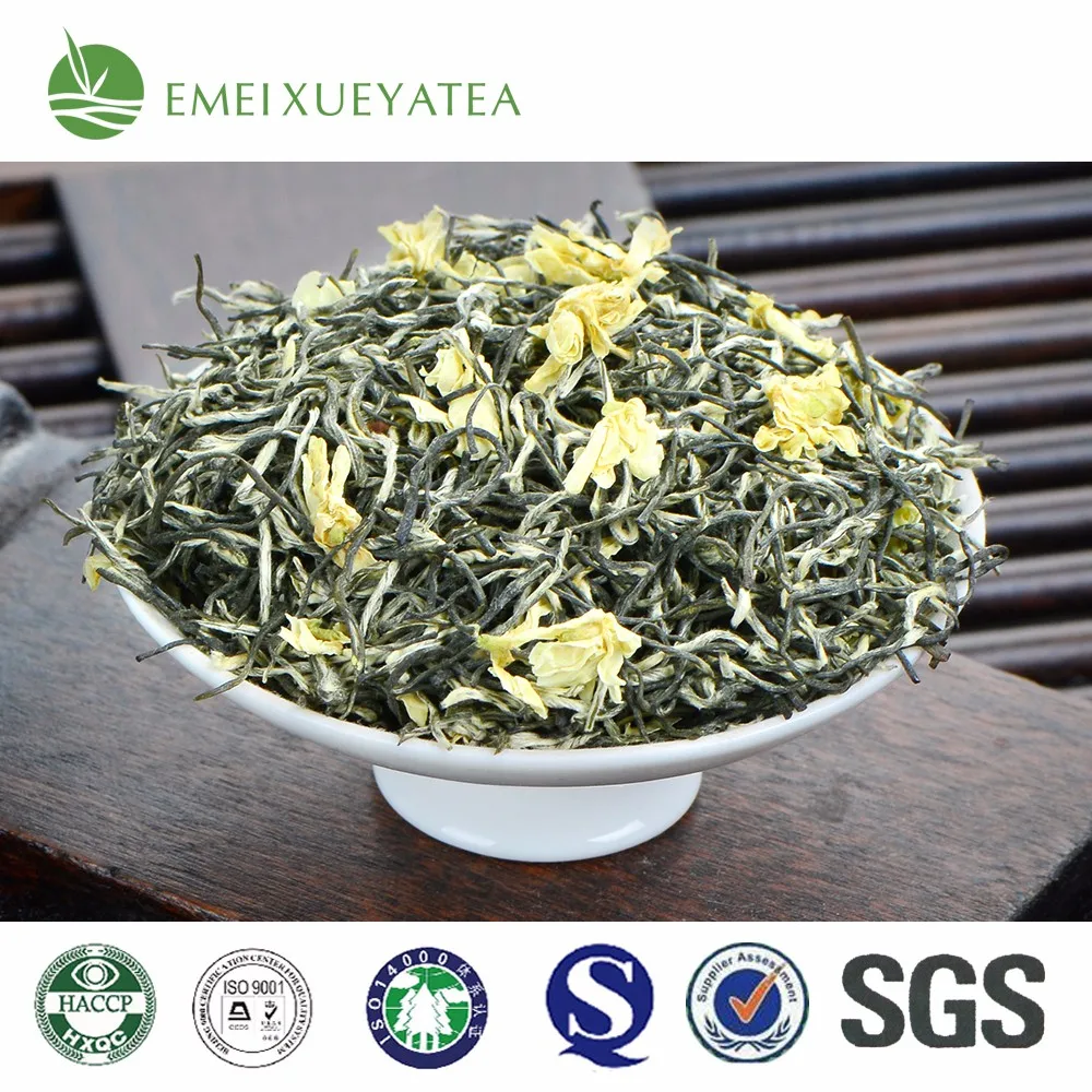 Certificated premium green energy herbal tea dried loose herbal tea leaves natural flower jasmine tea