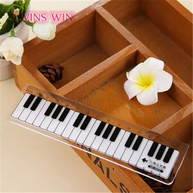 2019 types of office stationery files top grade cute piano type ruler shapes 036