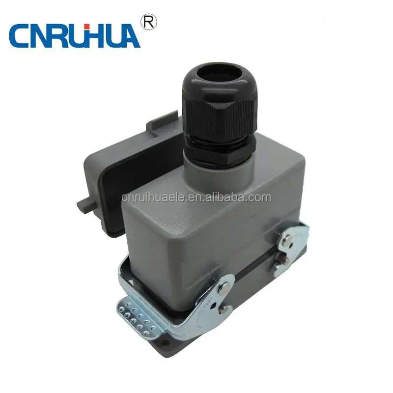 whole sales HDC-HE-016-03 16 pins heavy duty industrial connector