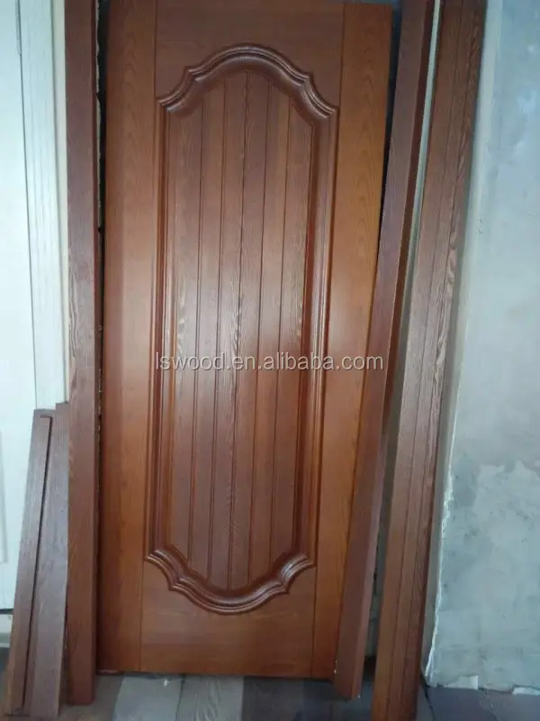 
HDF moulded Door Skin laminated Wood Veneer/Melamine 